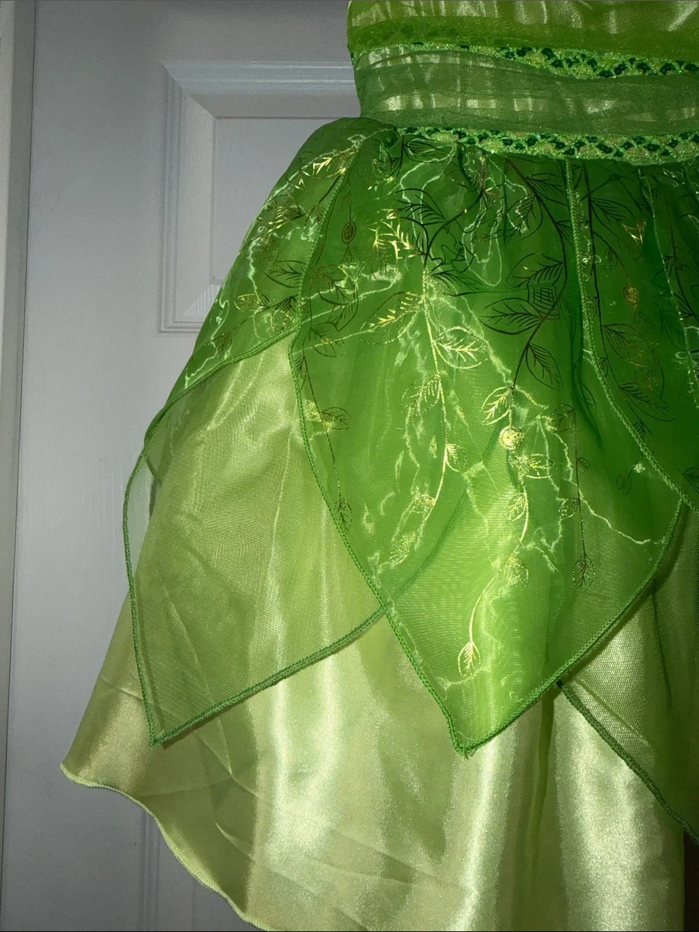 Disney Store Tinker Bell Dress-Up Costume Dress Size 4 – Like New  Let your li